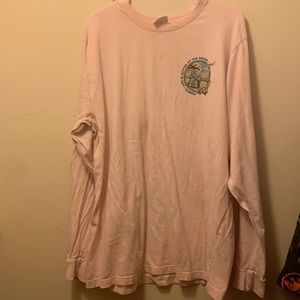 U.S. Vintage Hollywood Beach Long Sleeve Pink Shirt Women’s Size 2XL